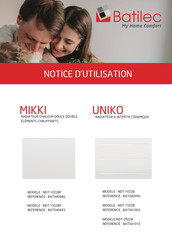 Batilec UNIKO Notice D'utilisation