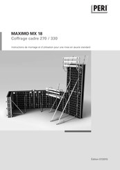 Peri MAXIMO MX 18 Instructions De Montage Et D'utilisation