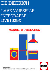 De Dietrich DV91539X Manuel D'utilisation