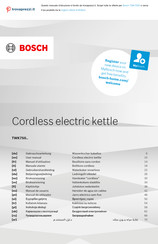 Bosch TWK7S0 Série Manuel D'utilisation