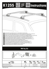 Yakima K1255 Instructions