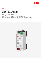 ABB i-bus KNX MG/S 11.100.1.1 Manuel Produit