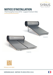 SYRIUS TS-304 ECO Notice D'installation