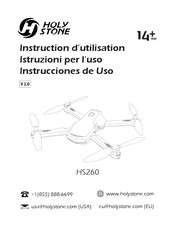 Holy Stone HS260 Instructions D'utilisation