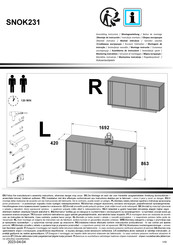 Forte Sandoval SNOK231 Notice De Montage