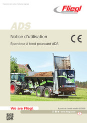 Fliegl ADS 160 Notice D'utilisation