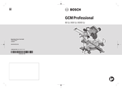 Bosch GCM Professional 80 SJ Mode D'emploi