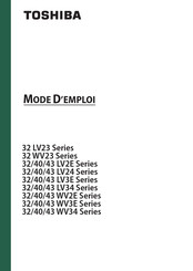 Toshiba 32 LV34 Série Mode D'emploi