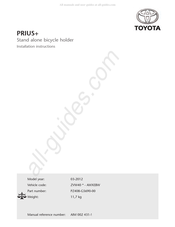 Toyota PZ408-G5690-00 Instructions De Montage