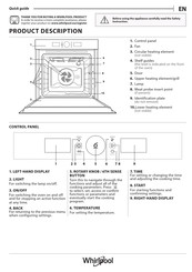 Whirlpool WOIN5 8IP1S PT Guide Rapide