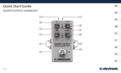 Tc Electronic QUINTESSENCE HARMONY Guide De Démarrage Rapide