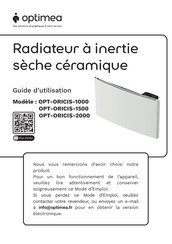 Optimea OPT-ORICIS-2000 Guide D'utilisation