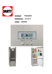 THOMSON AC 30 X Guide D'installation & D'utilisation