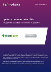 FoodSaver VS0100X Guide De Référence