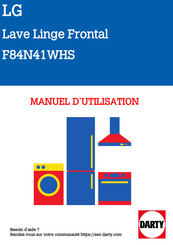 LG F84N41WHS Manuel Du Propriétaire