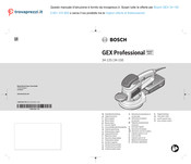 Bosch GEX Professional 34-150 Notice Originale