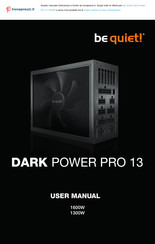 BE QUIET! DARK POWER PRO 13 1600W Manuel D'utilisation