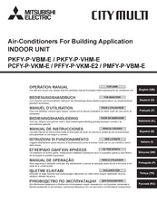 Mitsubishi Electric PFFY-P VKM-E2 Série Manuel D'utilisation