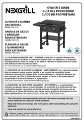 Nexgrill 720-1115 Guide Du Propriétaire