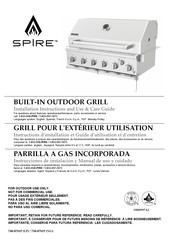 Spire 740-0781P Instructions D'installation Et Guide D'utilisation Et D'entretien