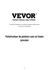 VEVOR RP862 6 Mode D'emploi