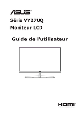 Asus VY27UQ Serie Guide De L'utilisateur