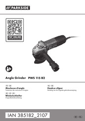 Parkside PWS 115 B2 Traduction Des Instructions D'origine