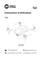 Holy Stone HS430 Instructions D'utilisation