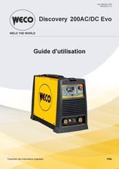 Weco Discovery 200AC/DC Evo Guide D'utilisation