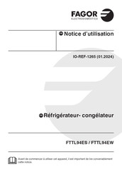 Fagor FTTL94ES Notice D'utilisation