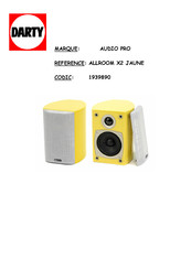 Audio Pro ALLROOM X2 Manuel D'utilisation