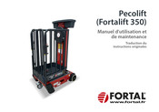 FORTAL Pecolift Fortalift 350 Manuel D'utilisation Et De Maintenance