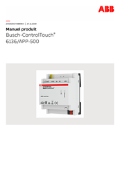 ABB Busch-ControlTouch 6136 Manuel Produit