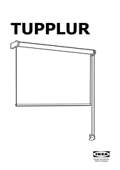 IKEA TUPPLUR Manuel D'instructions