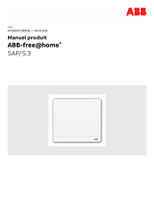 ABB ABB-freehome SAP/S.3 Manuel Produit