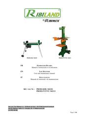 Ribimex Ribiland PREHLS71T/VE Manuel D'instructions Et D'utilisation