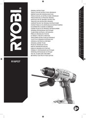 Ryobi ONE+ R18PD7-0 Traduction Des Instructions Originales