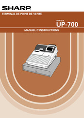 Sharp UP-700 Manuel D'instructions