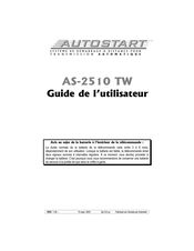 Autostart AS-2510 TW Guide De L'utilisateur