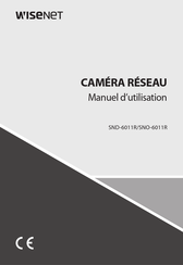 Wisenet SND-6011R Manuel D'utilisation