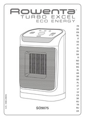 Rowenta TURBO EXCEL ECO ENERGY SO9075F2 Mode D'emploi