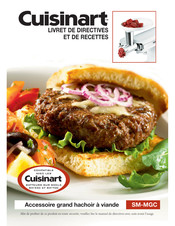 Cuisinart SM-MGC Livret De Directives