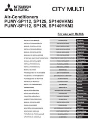 Mitsubishi Electric CITY MULTI PUMY-SP112VKM2 Manuel D'installation