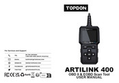 Topdon ARTILINK 400 Manuel D'utilisation