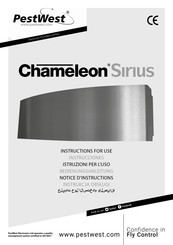 PestWest Chameleon Sirius Notice D'instructions