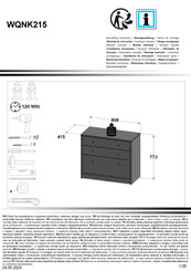 Forte WQNK215 Notice De Montage