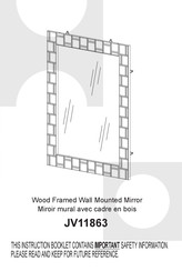 Costway JV11863 Instructions De Montage