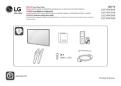 LG 32LT340CBUB Guide De Configuration Rapide