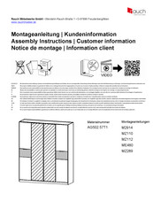 Rauch Ticao AG502.57T1 Instructions De Montage