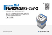 SD BioSensor STANDARD M10 Fiche De Référence Rapide